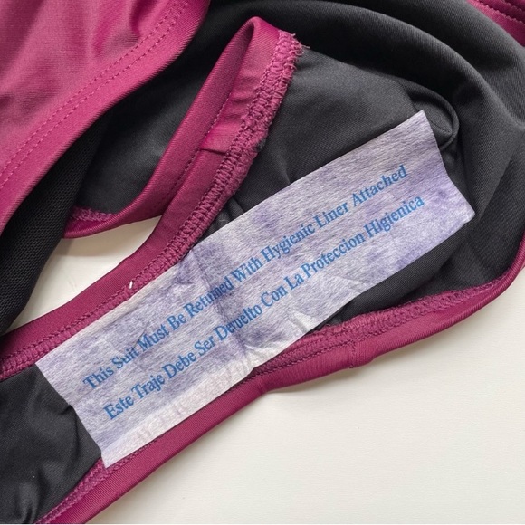 Coastal Blue One-Piece Halter Swimsuit  Size Small NWT - Picture 7 of 10